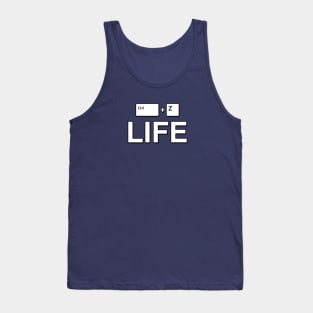 Ctrl+Z Life Tank Top